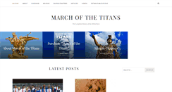 Desktop Screenshot of marchofthetitans.com